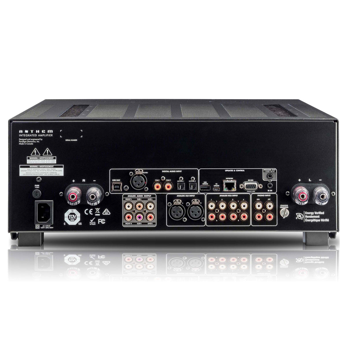 Anthem STR Integrated Amplifier - Black - The Audio Experts