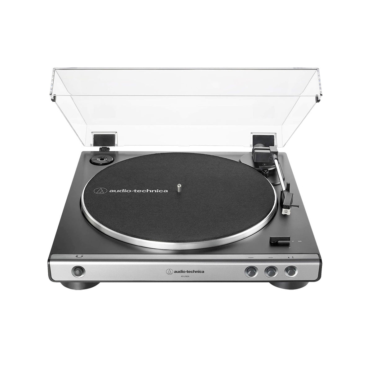 Audio Technica AT-LP60xUSB Fully Auto BD turntable with USB - BLACK - The Audio Experts