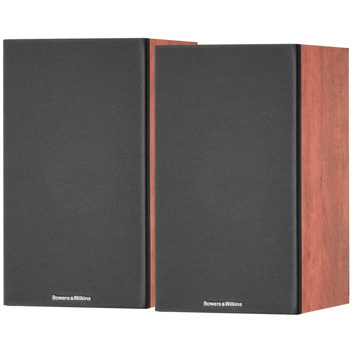 Bowers & Wilkins 607 S2 Anniversary Edition Bookshelf Speakers - Red Cherry - The Audio Experts