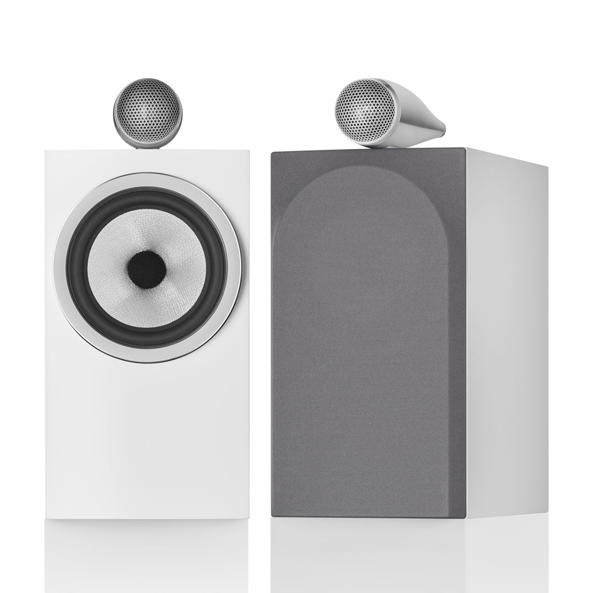 Bowers & Wilkins 705 S3 3-Way Bookshelf Speakers - Satin White - The Audio Experts