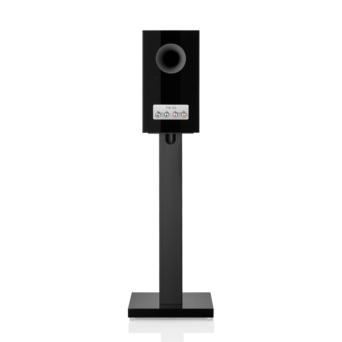 Bowers & Wilkins 706 S3 2-Way Stand Mount Speakers - Black - The Audio Experts