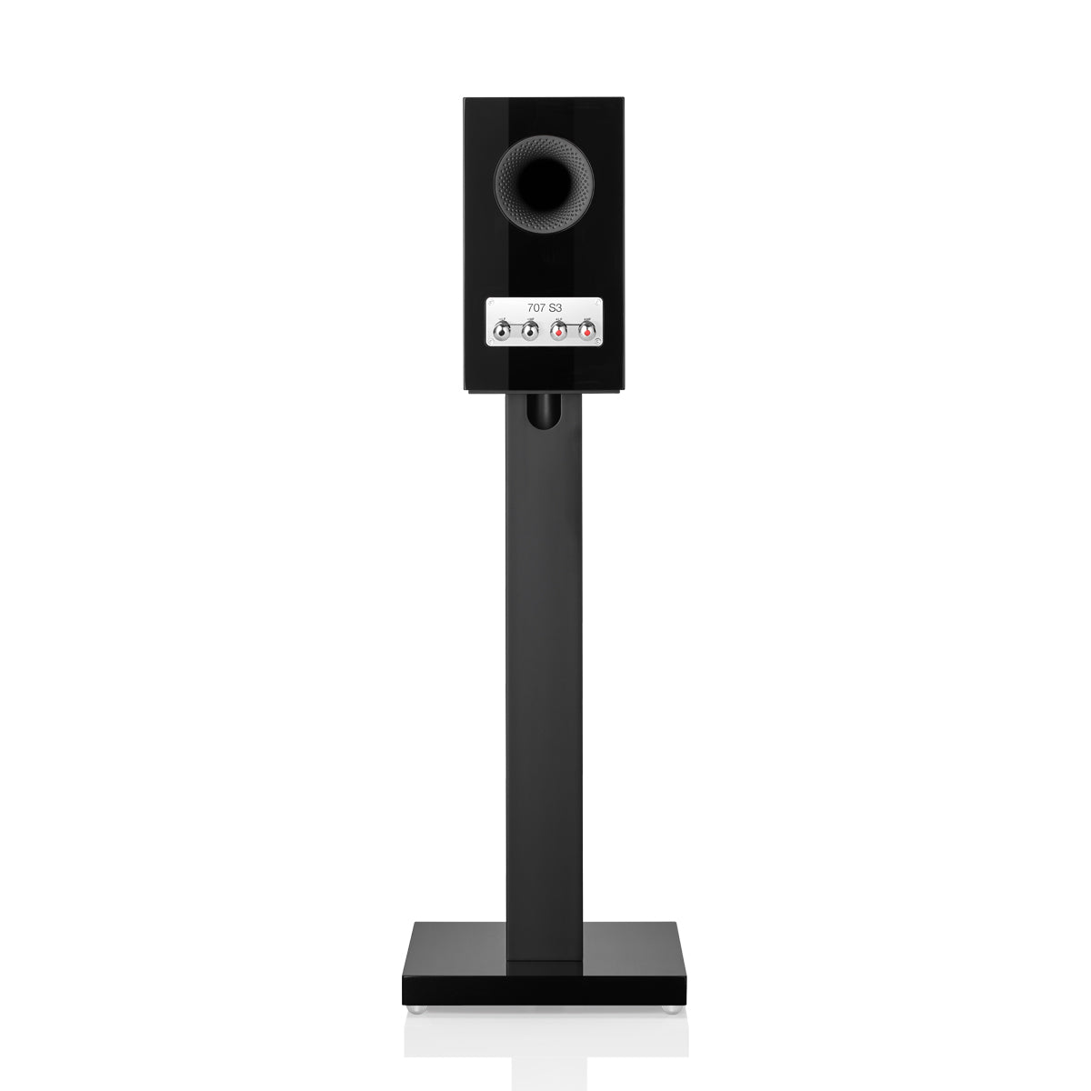 Bowers & Wilkins 707 S3 2-Way Stand Mount Speakers - Black - The Audio Experts