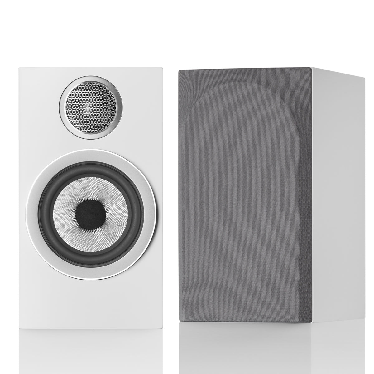Bowers & Wilkins 707 S3 2-Way Stand Mount Speakers - Satin White - The Audio Experts