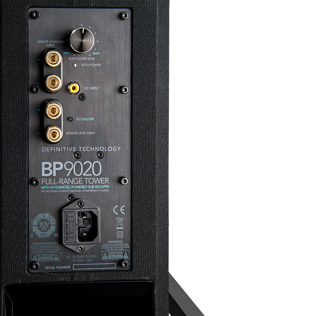 Bipolar clearance tower speakers