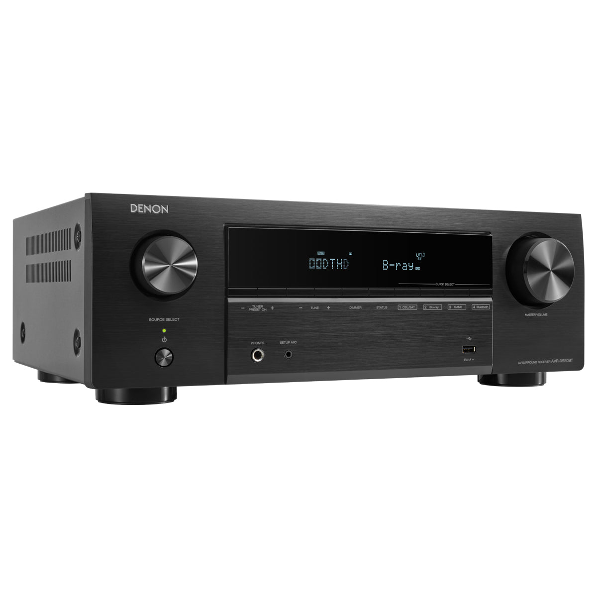 Denon AVR-X580BT 130W x5 Multi-Channel AV Receiver - The Audio Experts