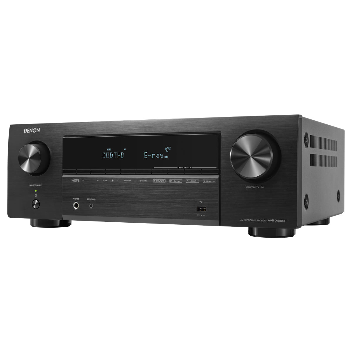 Denon AVR X580BT 130W x5 Multi Channel AV Receiver