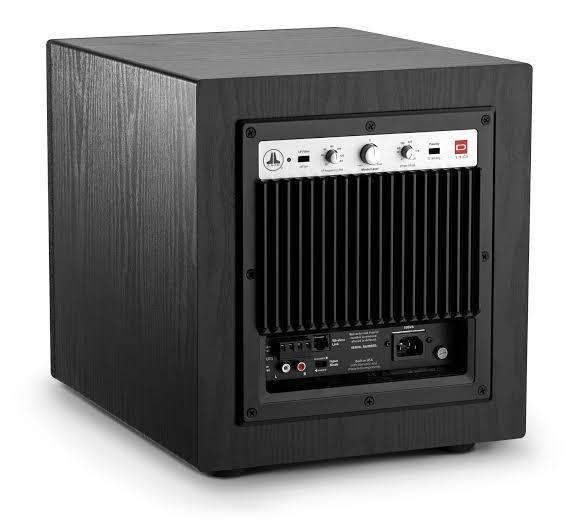 JL Audio Dominion D108 8" 500W Subwoofer - Black Ash - The Audio Experts