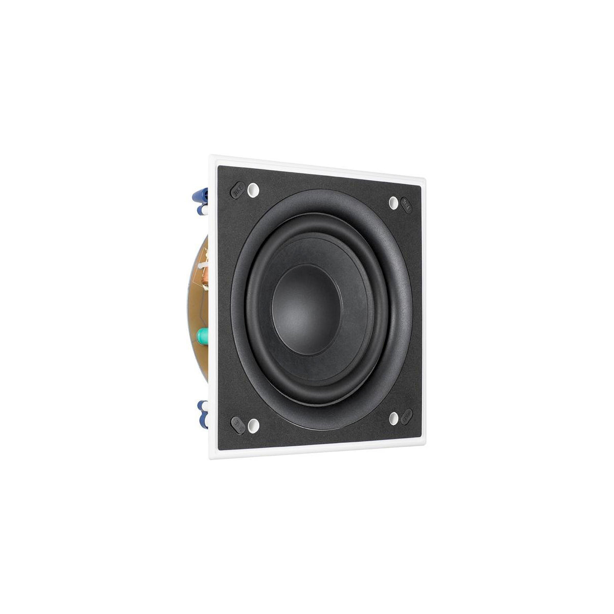 KEF Ci200QS THX Square In-Wall Subwoofer - Each - The Audio Experts