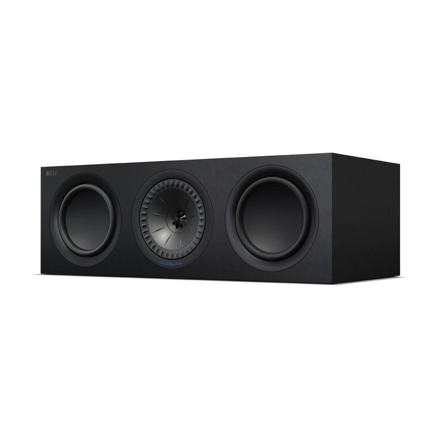 KEF Q650C Centre Speaker with grill - Black - The Audio Experts