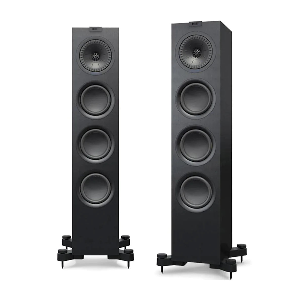 KEF Q950 Floorstanding Speakers with grills - Black - The Audio Experts