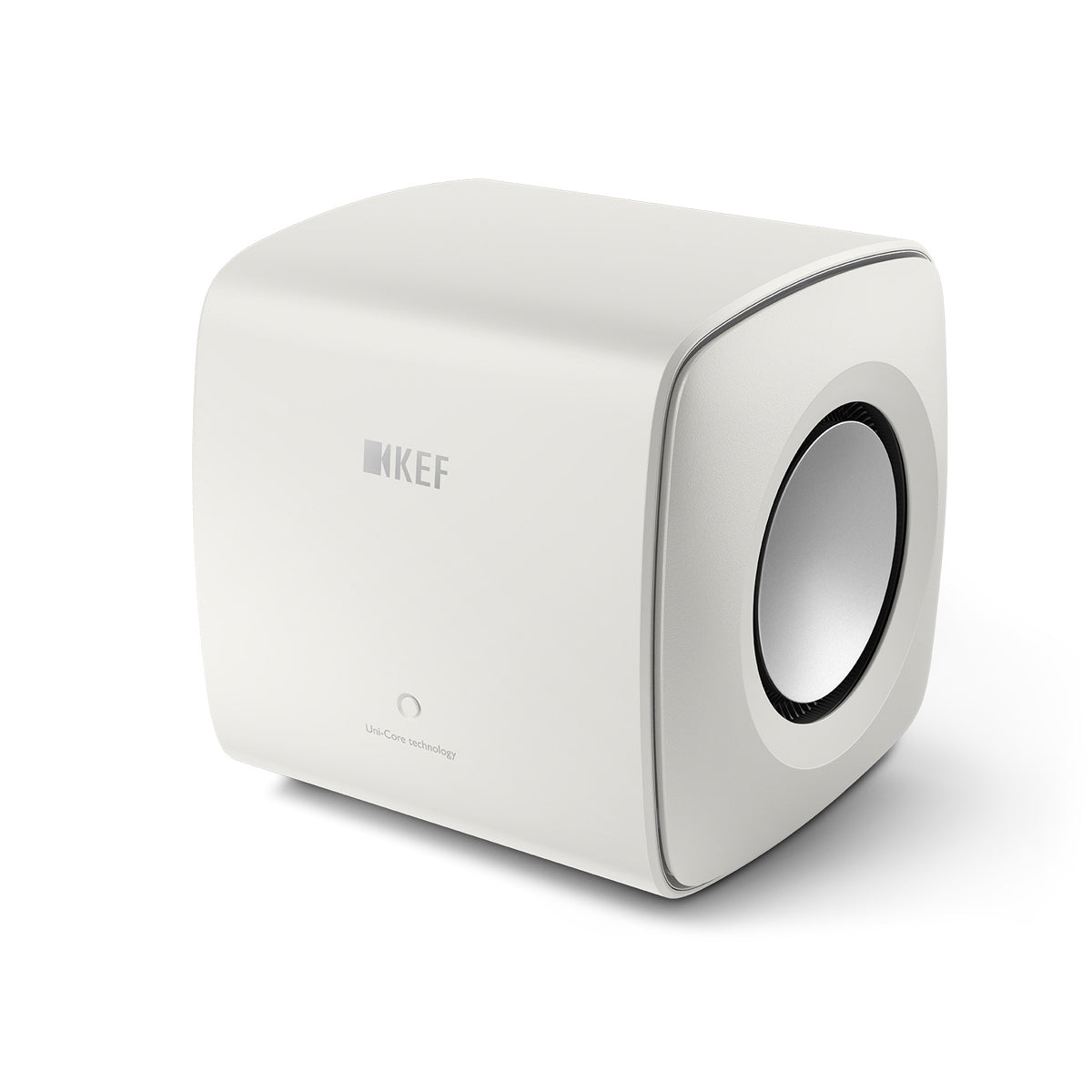 KEF KC62 Dual 6" Active Subwoofer - White - The Audio Experts