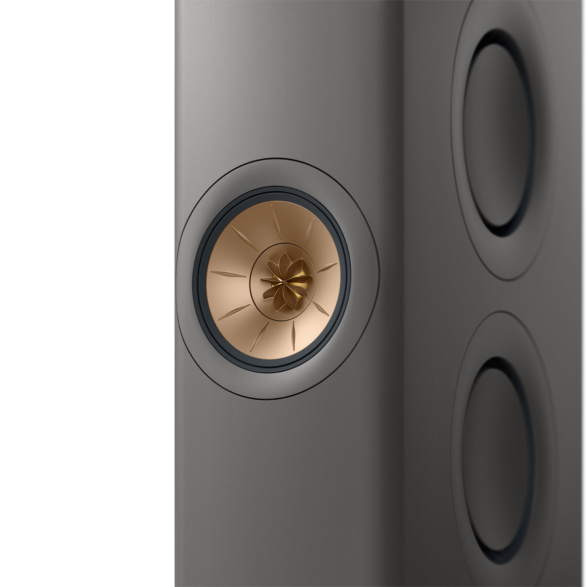 KEF LS60 Wireless HiFi Speakers - Titanium Grey - The Audio Experts