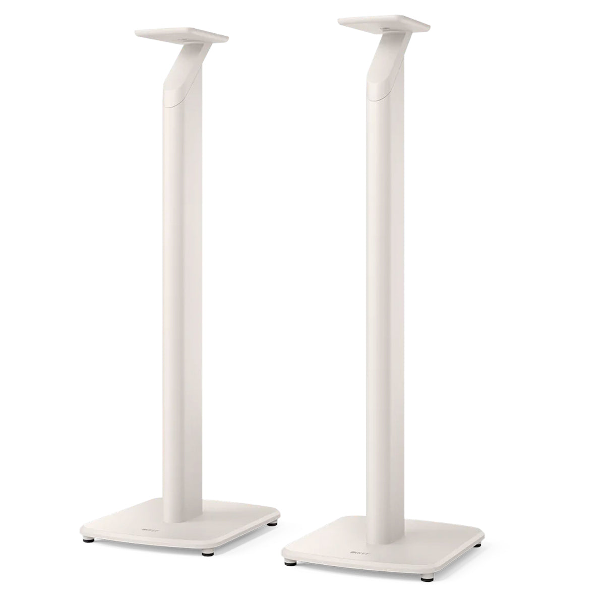 KEF S1 Speaker Stands for LSX Speakers - White - The Audio Experts