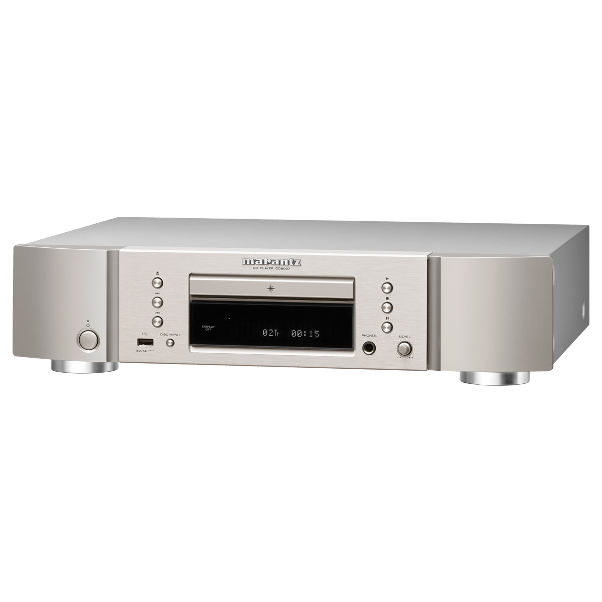 Marantz CD6007 CD Player Silver/Gold - The Audio Experts