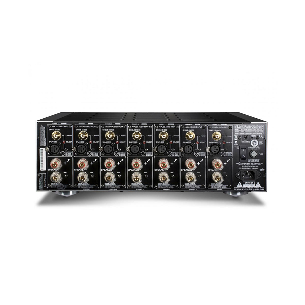 NAD M27 7 Channel Power Amplifier - The Audio Experts