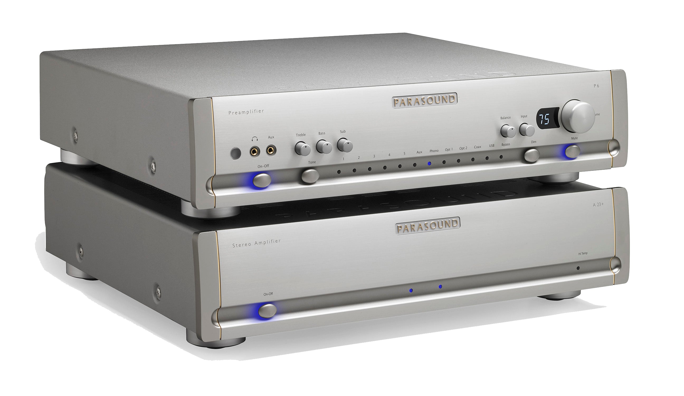 Parasound HALO A21 Plus Stereo Power Amplifier - The Audio Experts