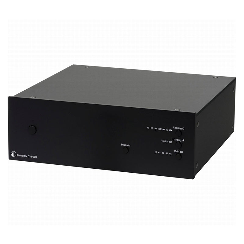 Pro-Ject Phono Box DS2 Phono Pre-amplifier - Black - The Audio Experts