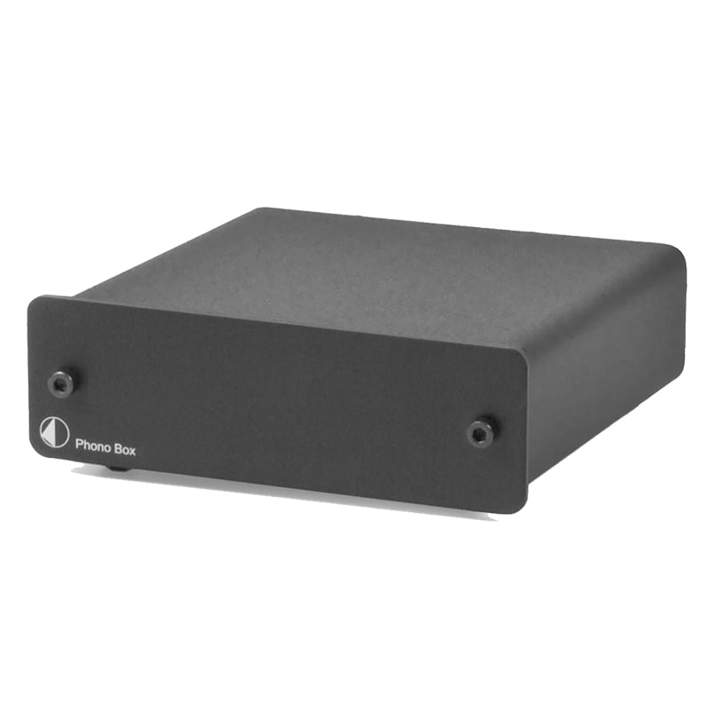 PRO-JECT Phono Box Phono Preamplifier - Black - The Audio Experts