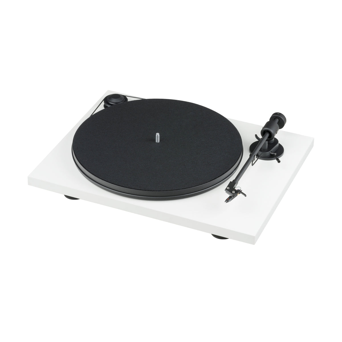 Pro-Ject Primary E Phono Turntable with OM Cartridge - White - The Audio Experts