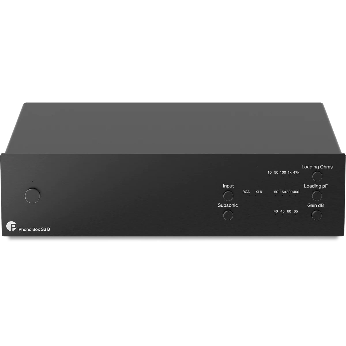 Pro-Ject Phono Box S3 B Phono Preamplifier - Black - The Audio Experts