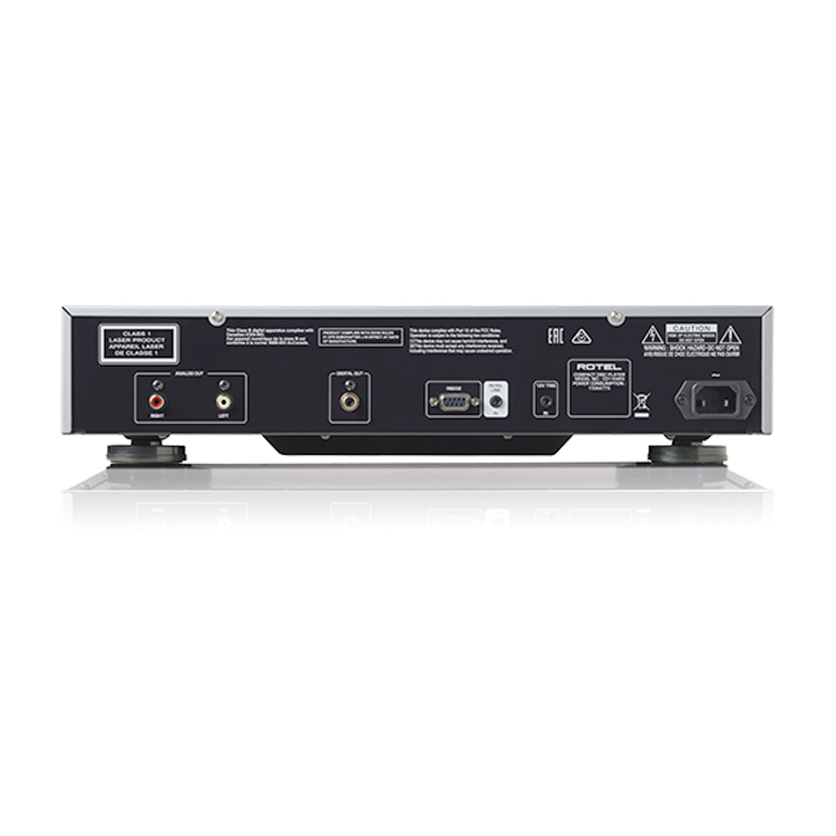 Rotel CD14 MKII CD Player - Silver - The Audio Experts