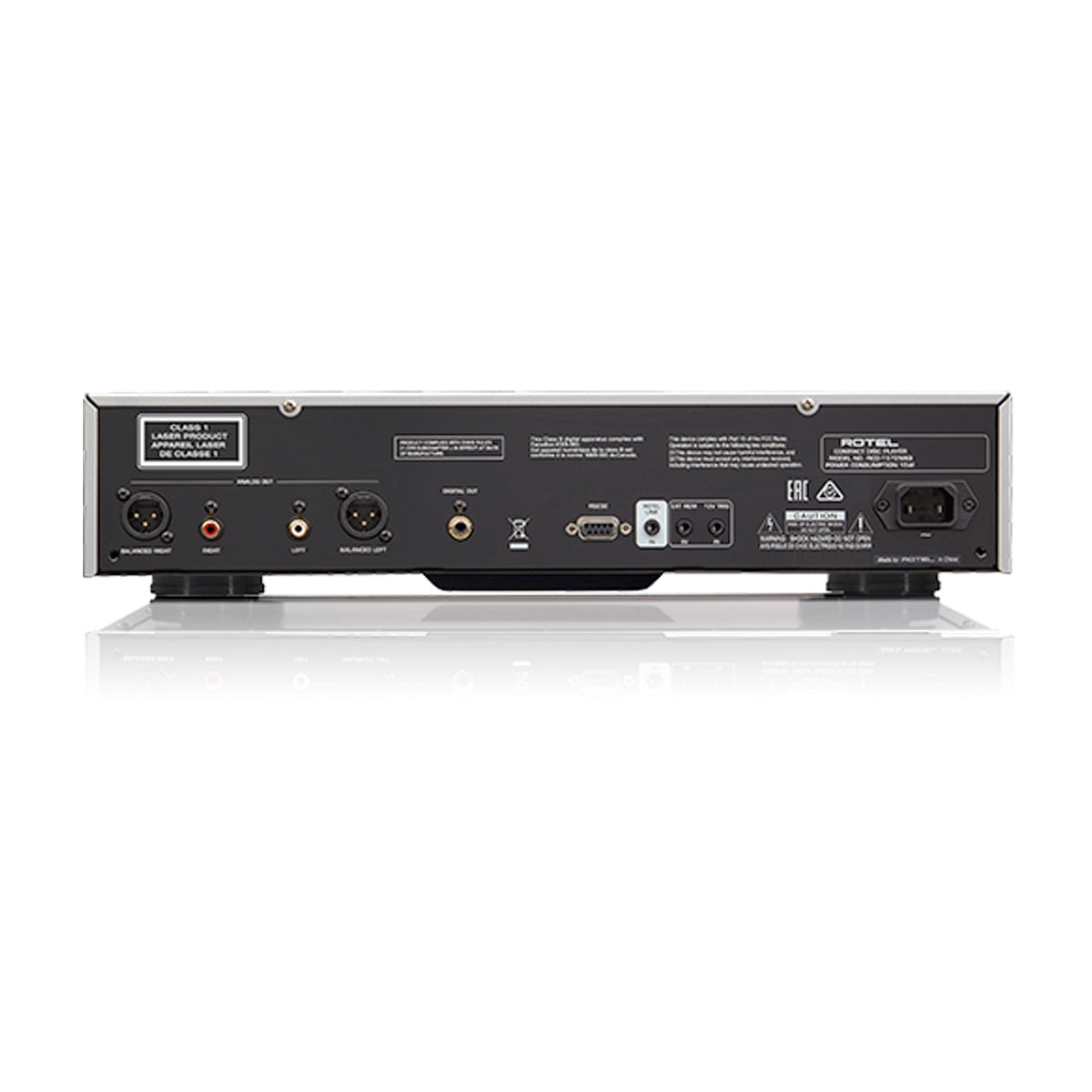 Rotel RCD-1572 MKII CD Player - Silver - The Audio Experts