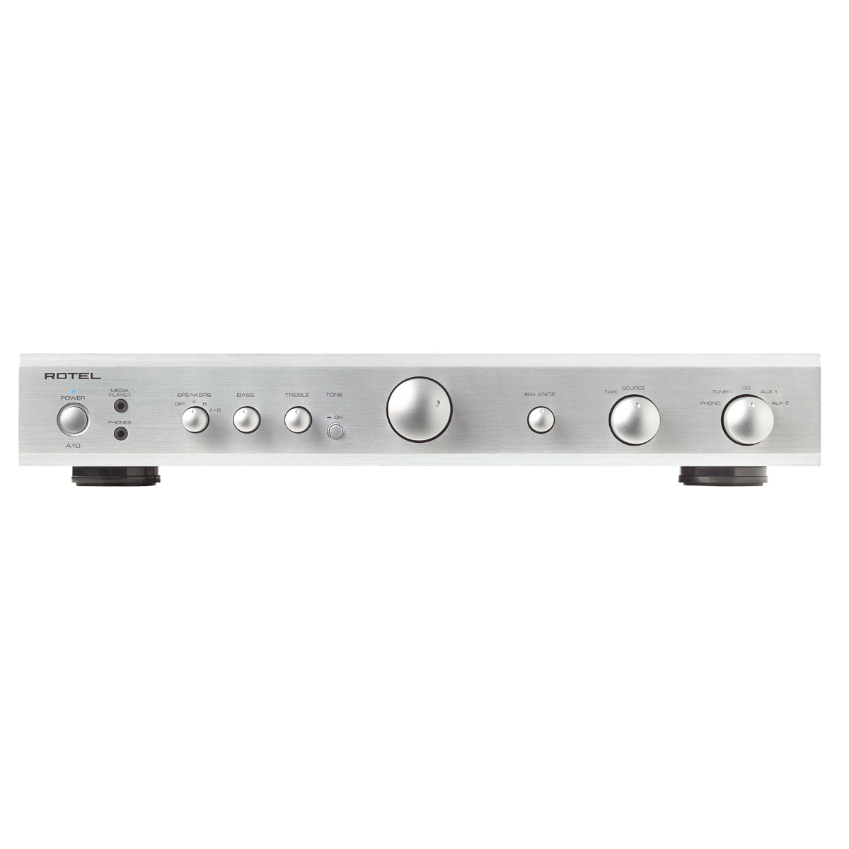 Rotel A10 Integrated Amplifier - Silver - The Audio Experts