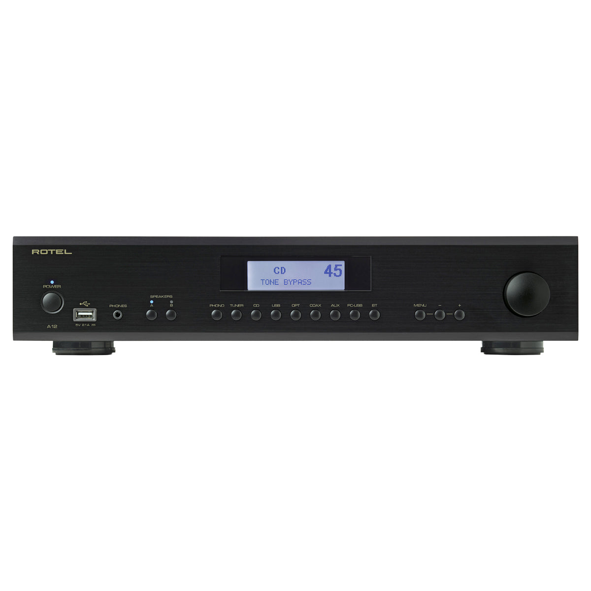 Rotel A12 MKII Integrated Amplifier - Black - The Audio Experts