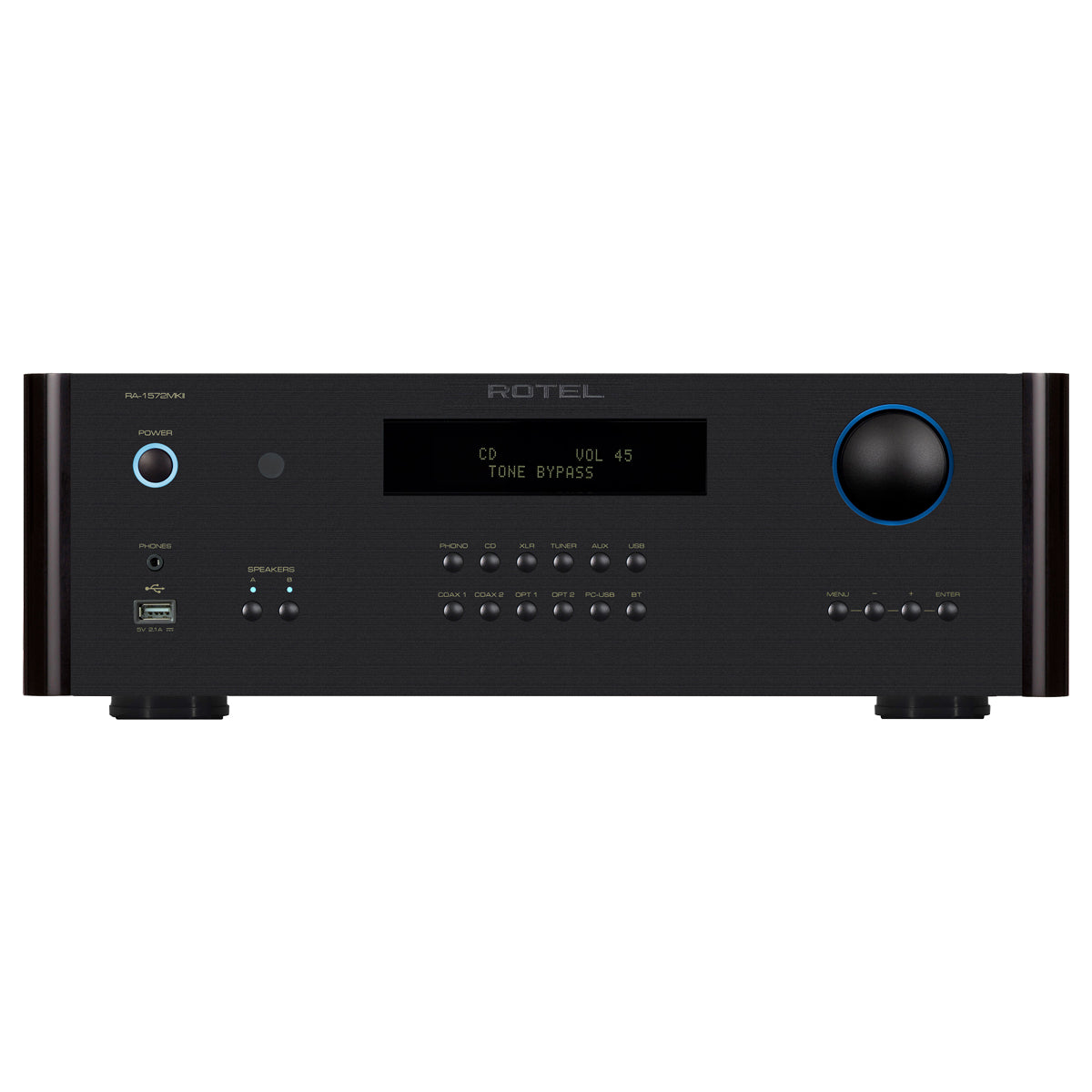 Rotel RA1572 MKII Integrated Amplifier - Black - The Audio Experts