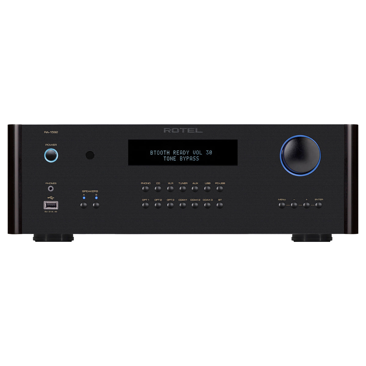 Rotel RA1592 MKII Stereo Integrated Amplifier - Black - The Audio Experts
