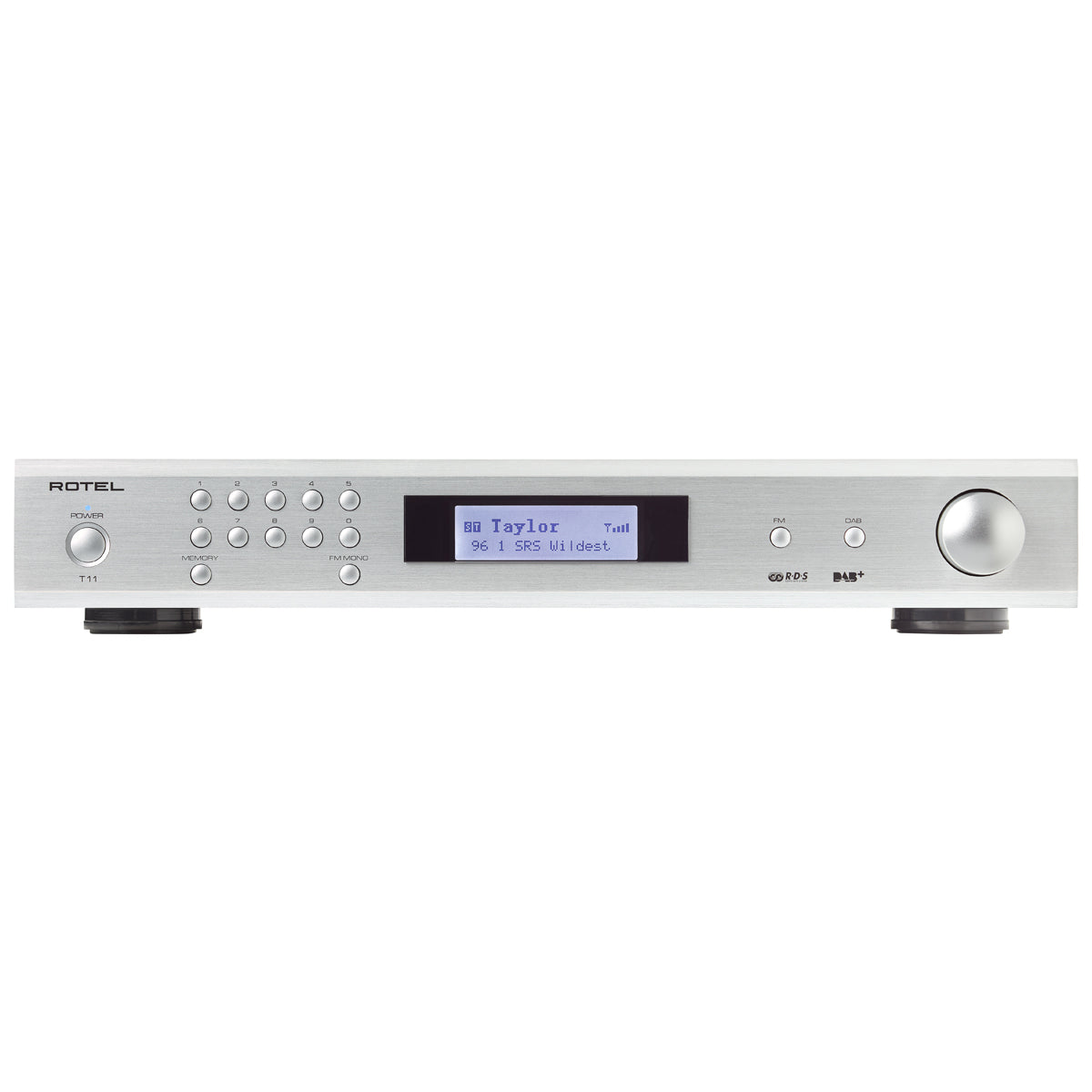 Rotel T11 Digital Radio Tuner - Silver - The Audio Experts