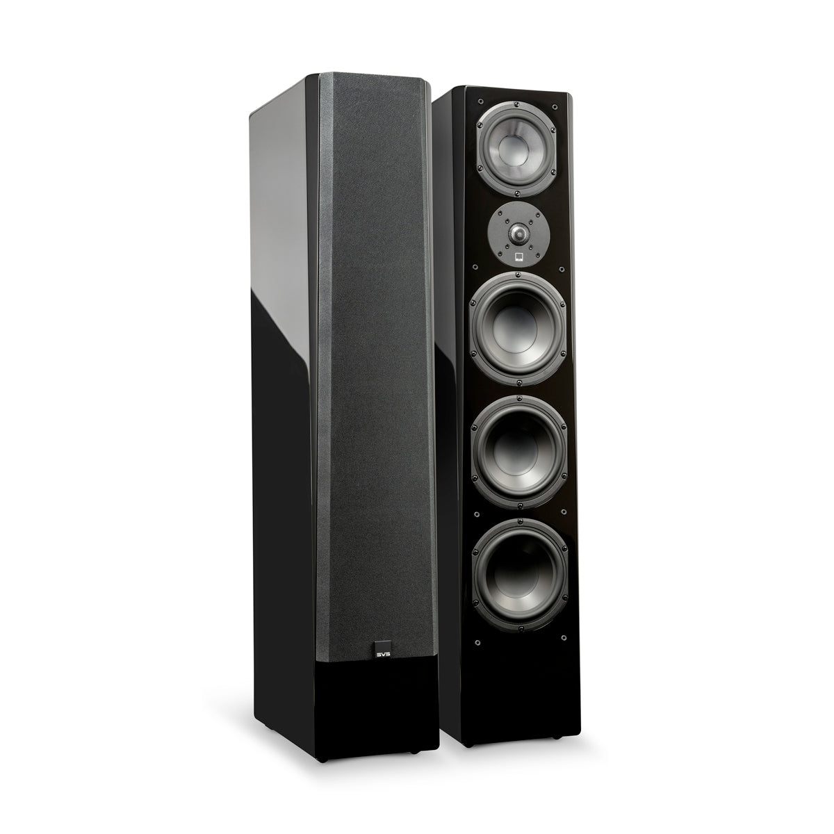SVS Prime Pinnacle Floorstanding Speakers - Glossy Black - The Audio Experts