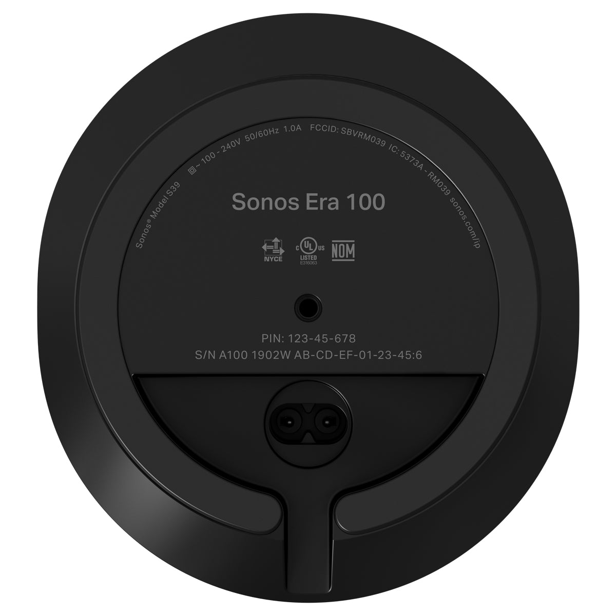 Sonos ERA 100 Bookshelf Speaker - Black (Pre-order - EST Delivery 28/3/2023) - The Audio Experts