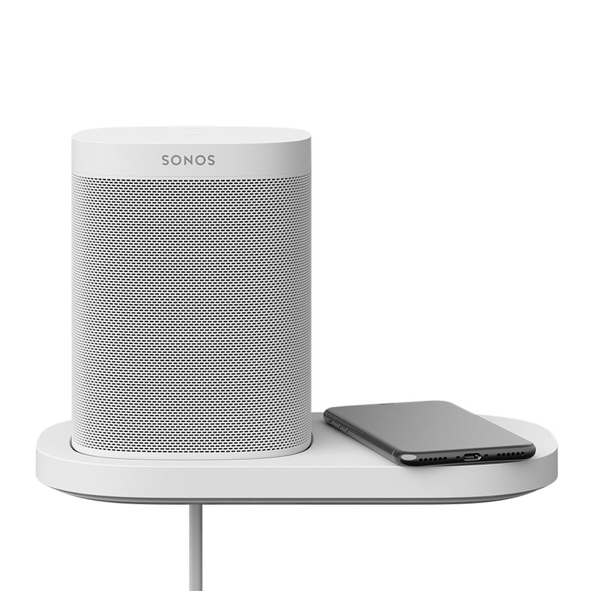 Sonos Shelf for One and Player:1 Speakers White - The Audio Experts