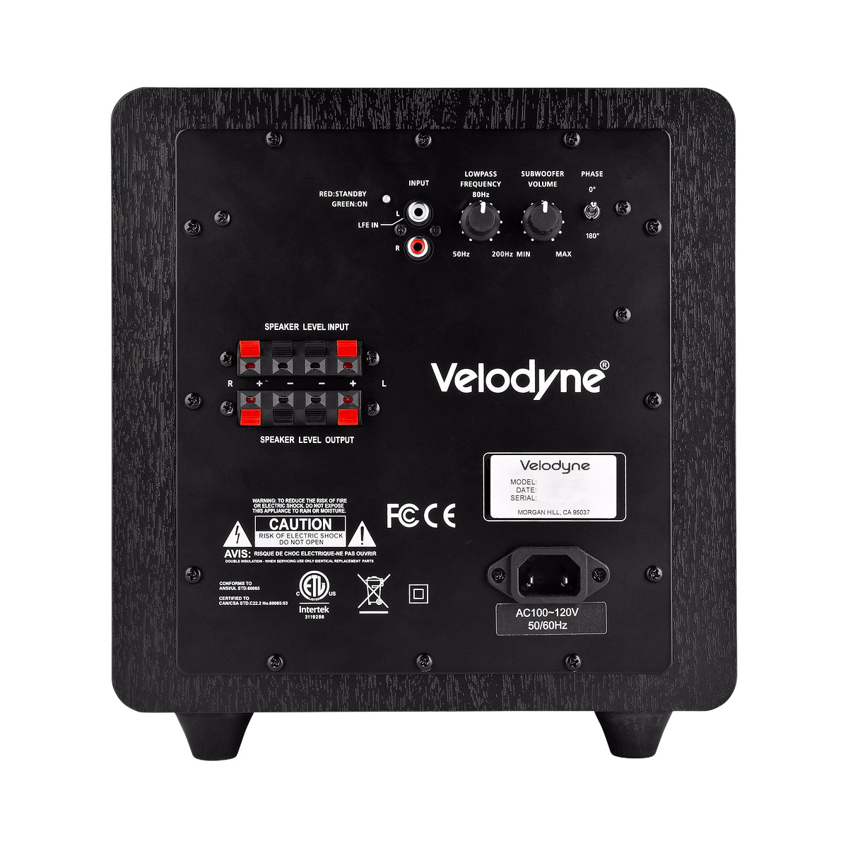 Velodyne Impact Mini Subwoofer - Black - The Audio Experts