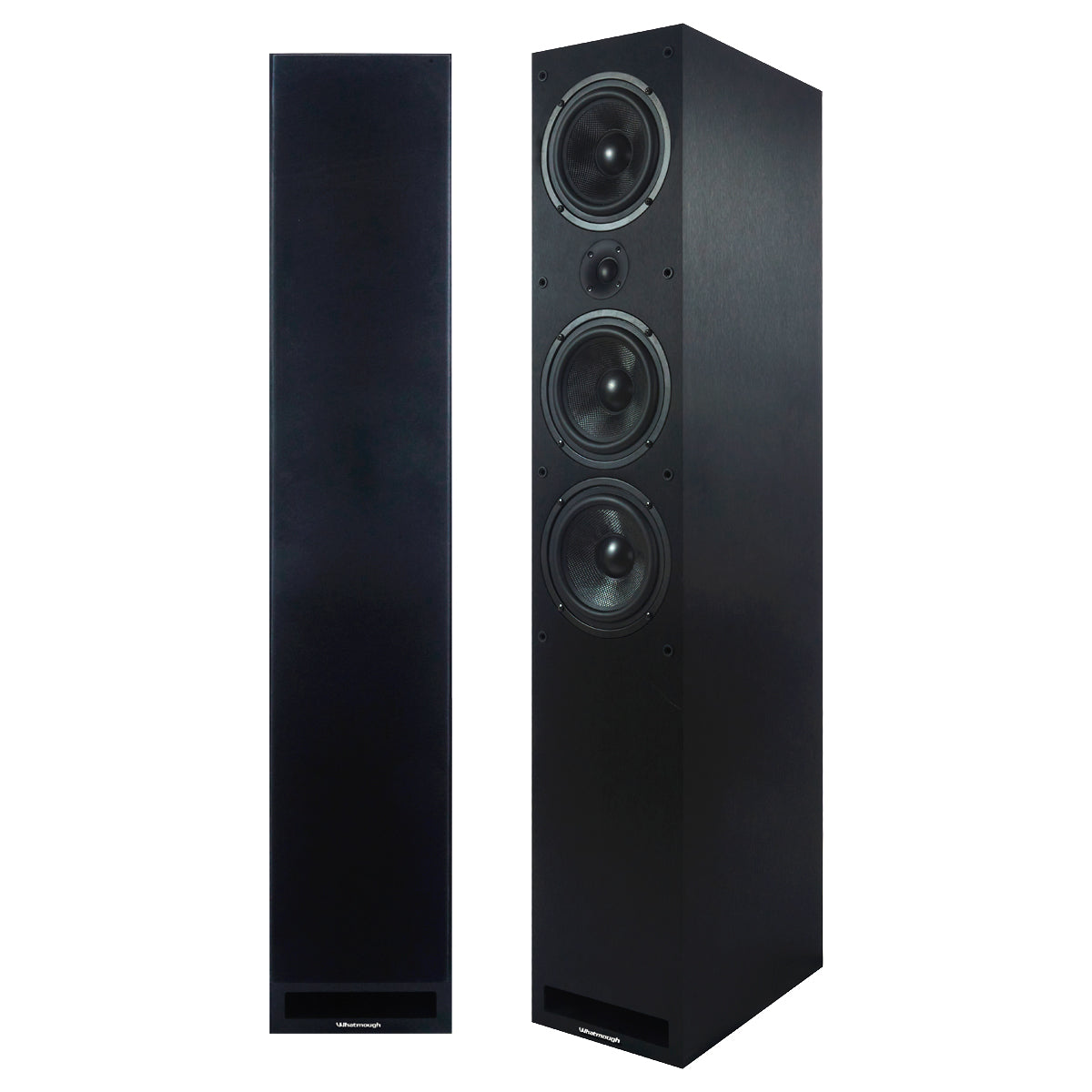 Whatmough Emotion WEFS365 3 Way Floorstanding Speaker - Black - The Audio Experts