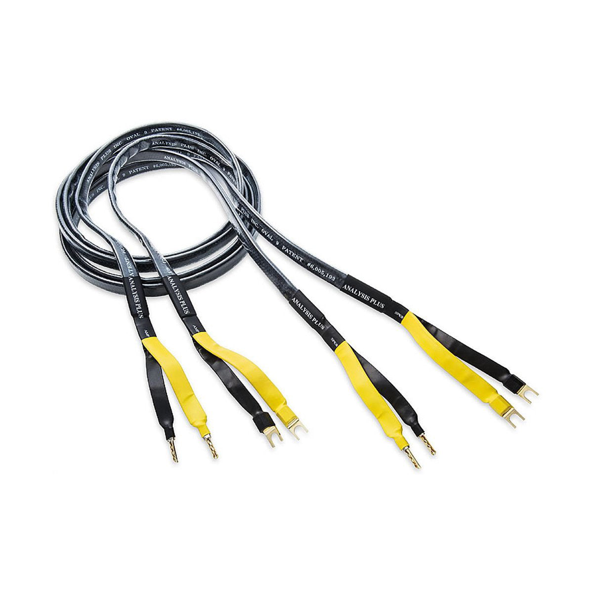 Analysis Plus Black Mesh Oval 9 Speaker Cable - The Audio Experts