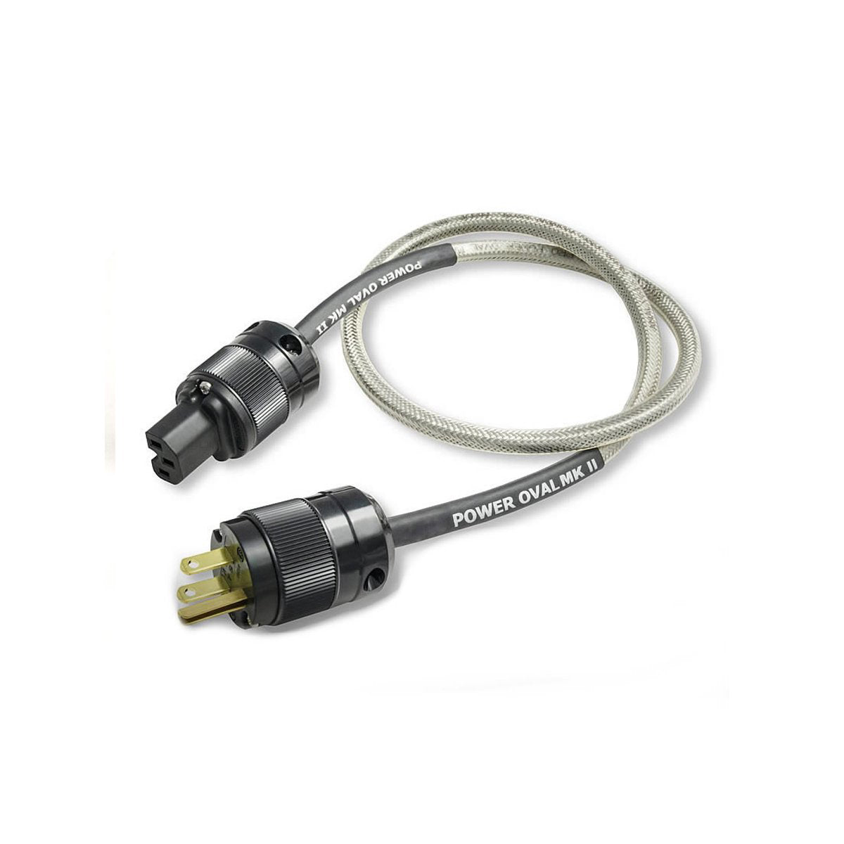 Analysis Plus Power Oval 2 Furutech Gold Plug Power Cable - The Audio Experts