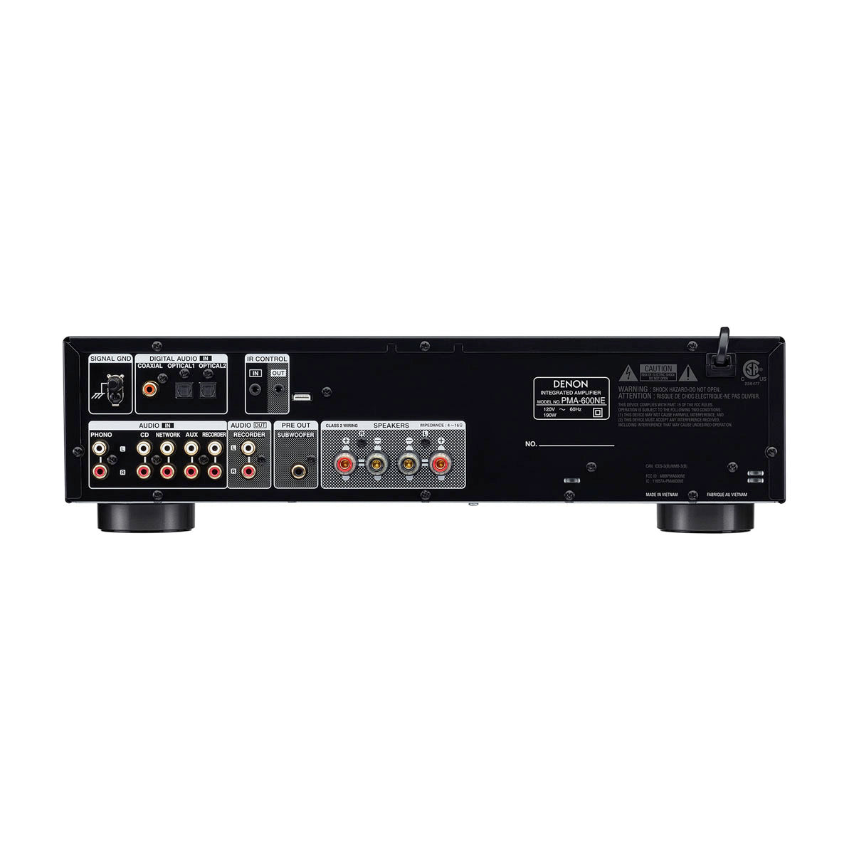 Denon PMA-600NE 45W x 2 Ch Stereo Amplifier - The Audio Experts